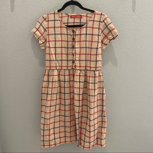 pyne & smith Dresses & Skirts - Pyne & Smith Biarritz Check Model 11 Dress